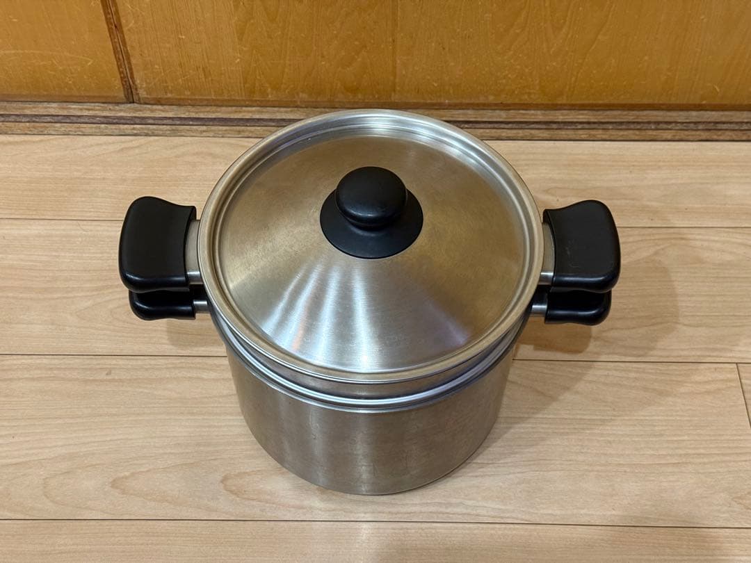 柳宗理　ステンレスパスタパン　両手鍋