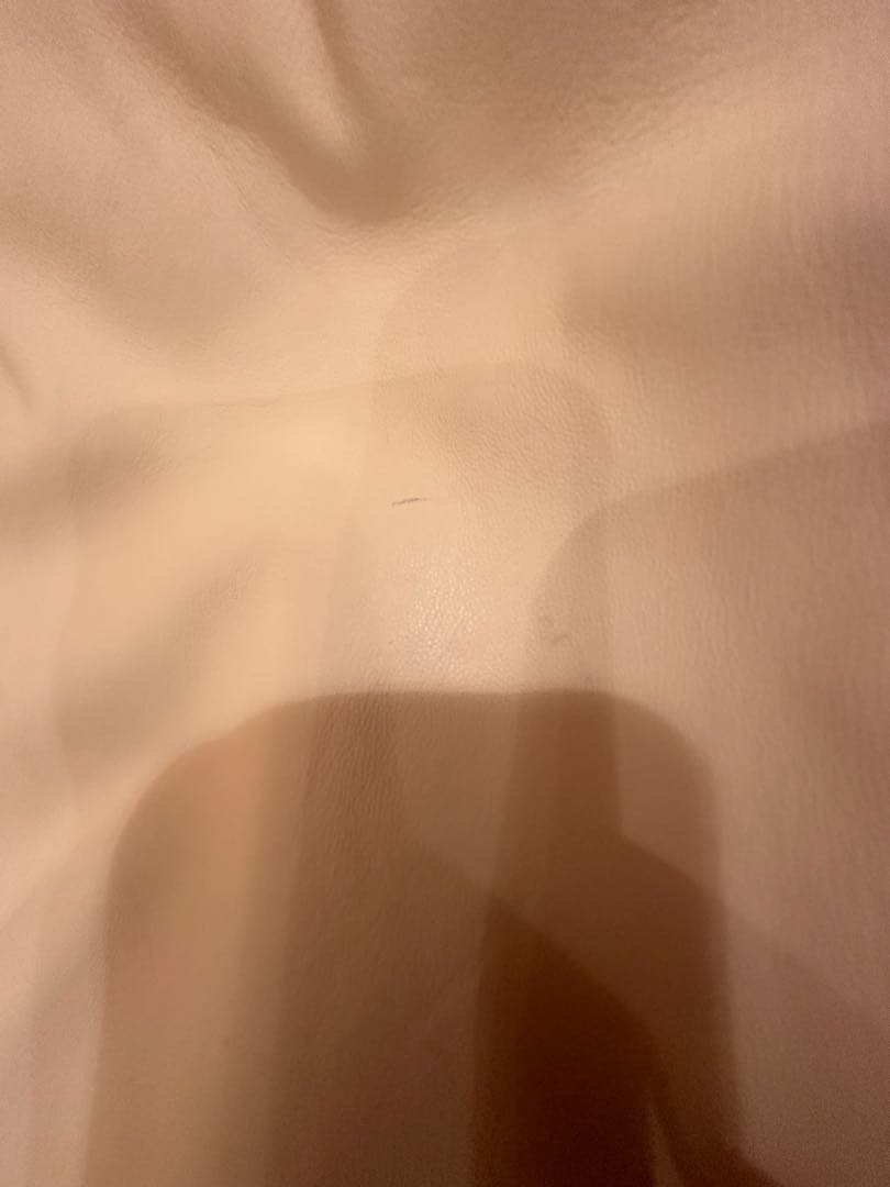 EMMETI⭐︎エンメティ レザー七分丈レディースジャンパー羊革 ラムスキン　38