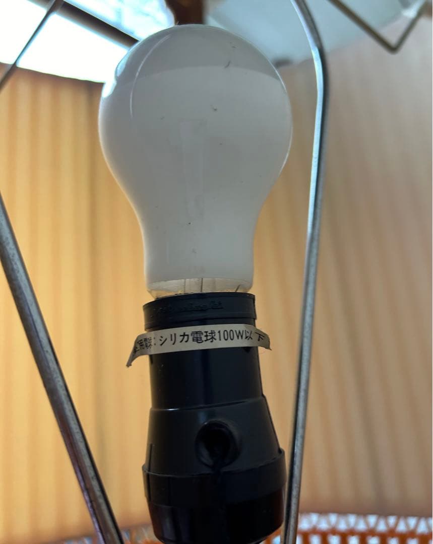 ナショナル　クラシック ブラウン 木製 フロアスタンド　昭和レトロ