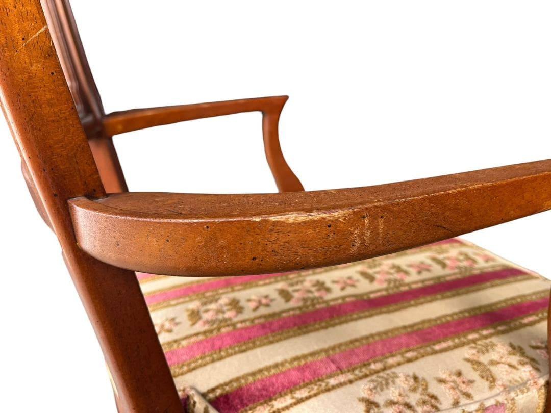 ◇①ドレクセルヘリテイジ肘掛け有【トライユンTRIUNE】ダイニングチェア