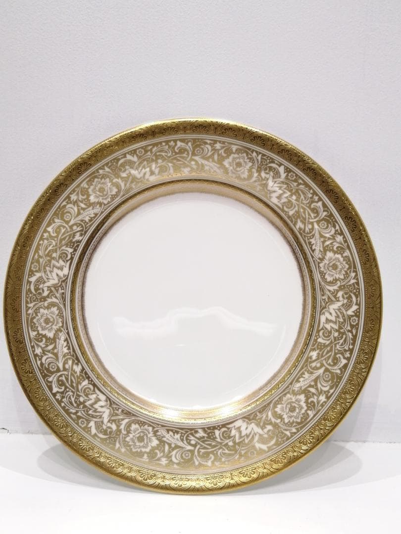 1【最高級】 希少 MINTON ミントン 24金 27cm 英国 大皿