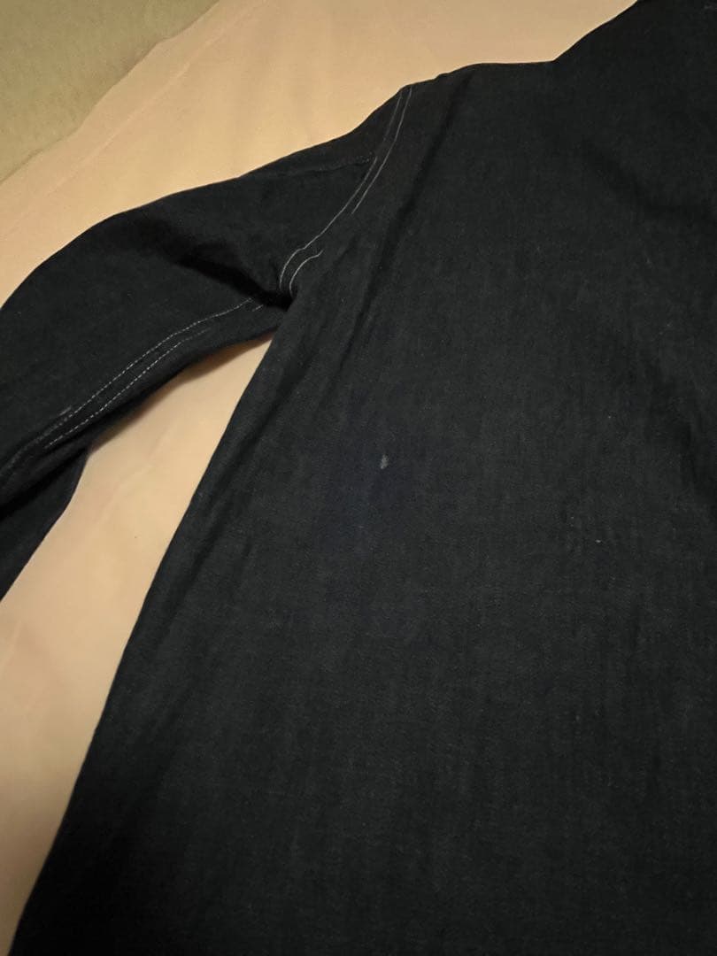 レア　ビンテージ カバーオール ピンロックアルミジップ 濃紺