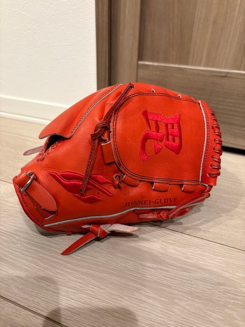 【11/16 お値下げ】JUNKEI-GLOVE　硬式　投手用　グラブ　ケース付