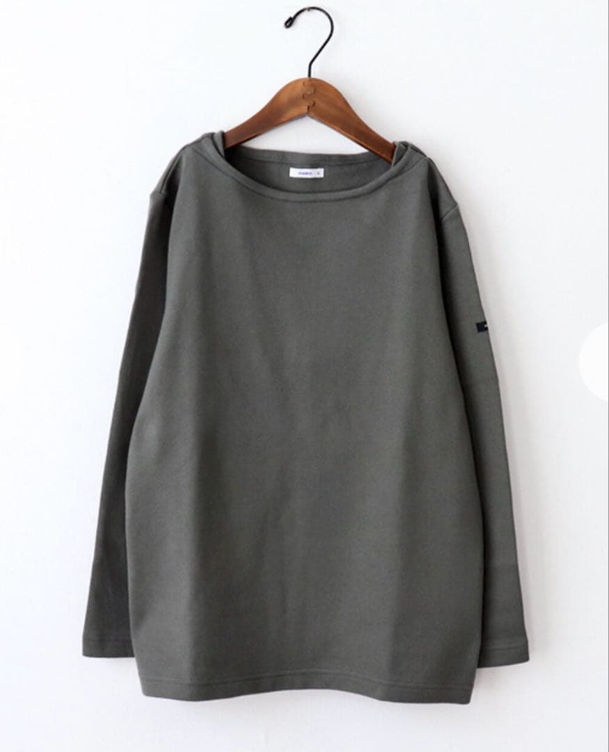 【maillot（マイヨ）】Weekend Long Tee（ダークグレー）