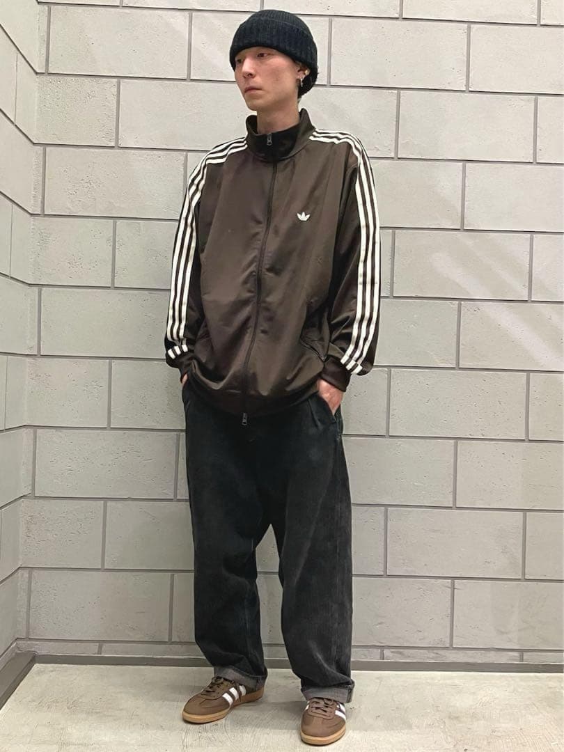 新品 アディダス ベッケンバウアー トラックジャケット ダークブラウン 人気カラ