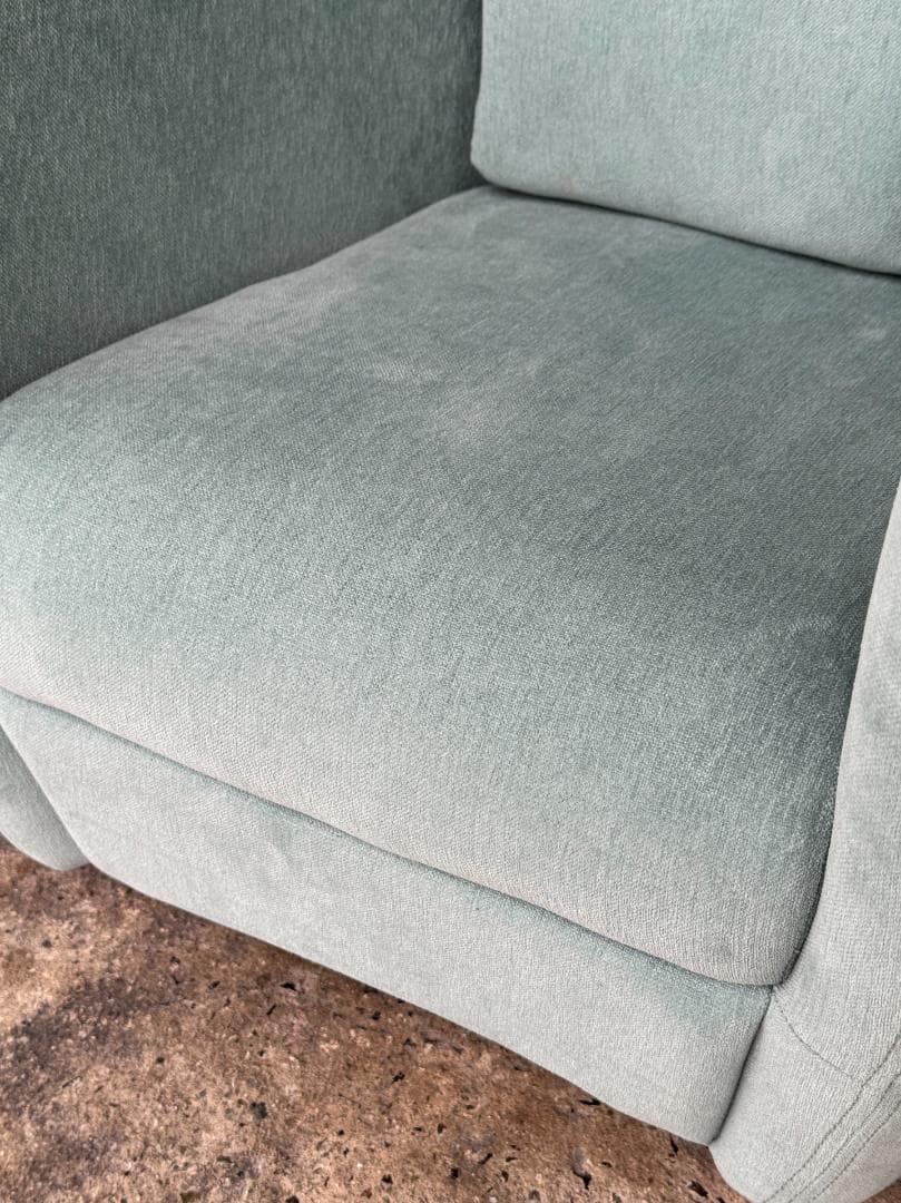 【美品】モデル展示未使用品 IDEE ミニミラーアームチェア ブルーグレー