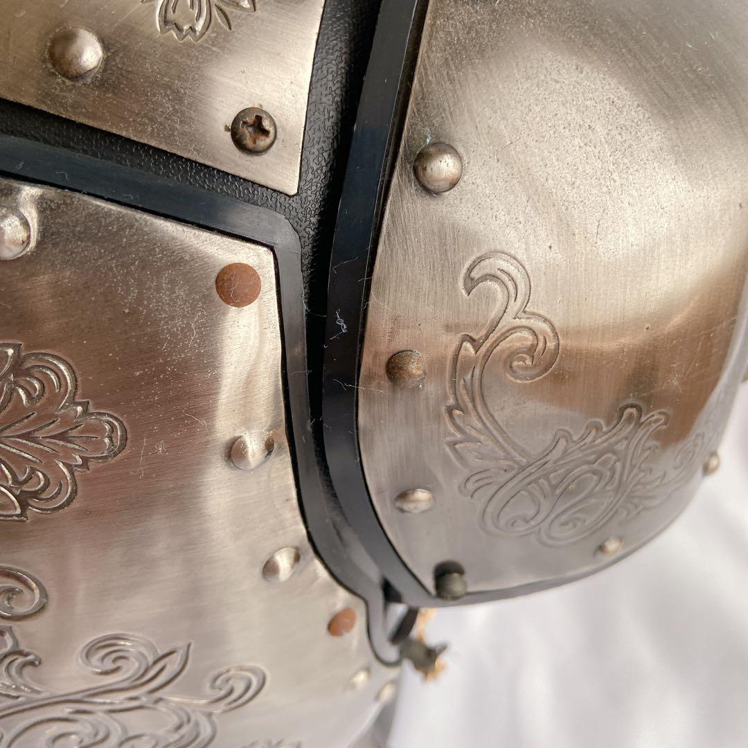 【希少】ヴィンテージ 西洋甲冑 デキャンタ＆ショットグラスセット 騎士昭和レトロ