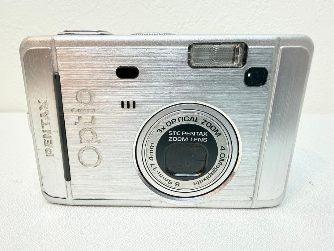 PENTAX Optio S40コンパクトデジタルカメラ　シルバー