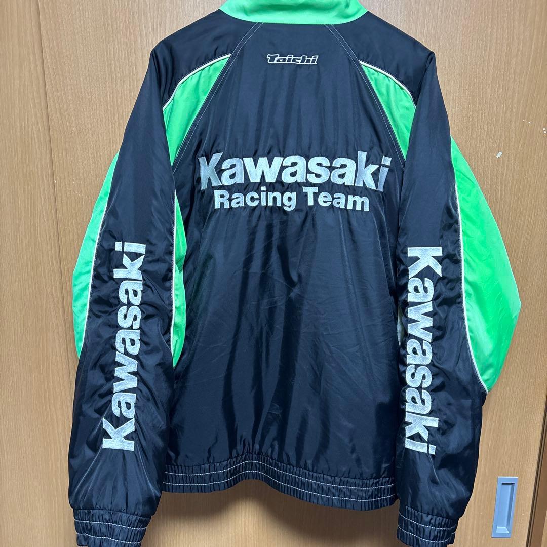 Kawasaki レーシングジャケット 中綿ナイロンジャケット　taichi L