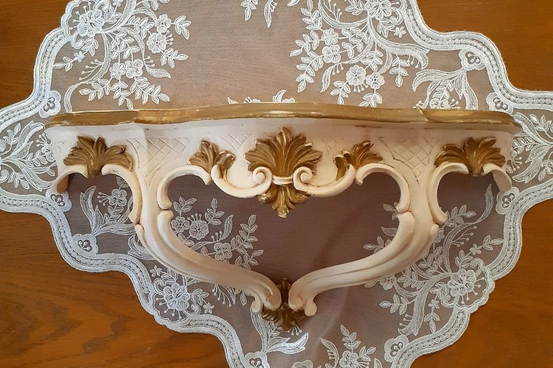 アンティーク ロココ調 コンソール ミラー