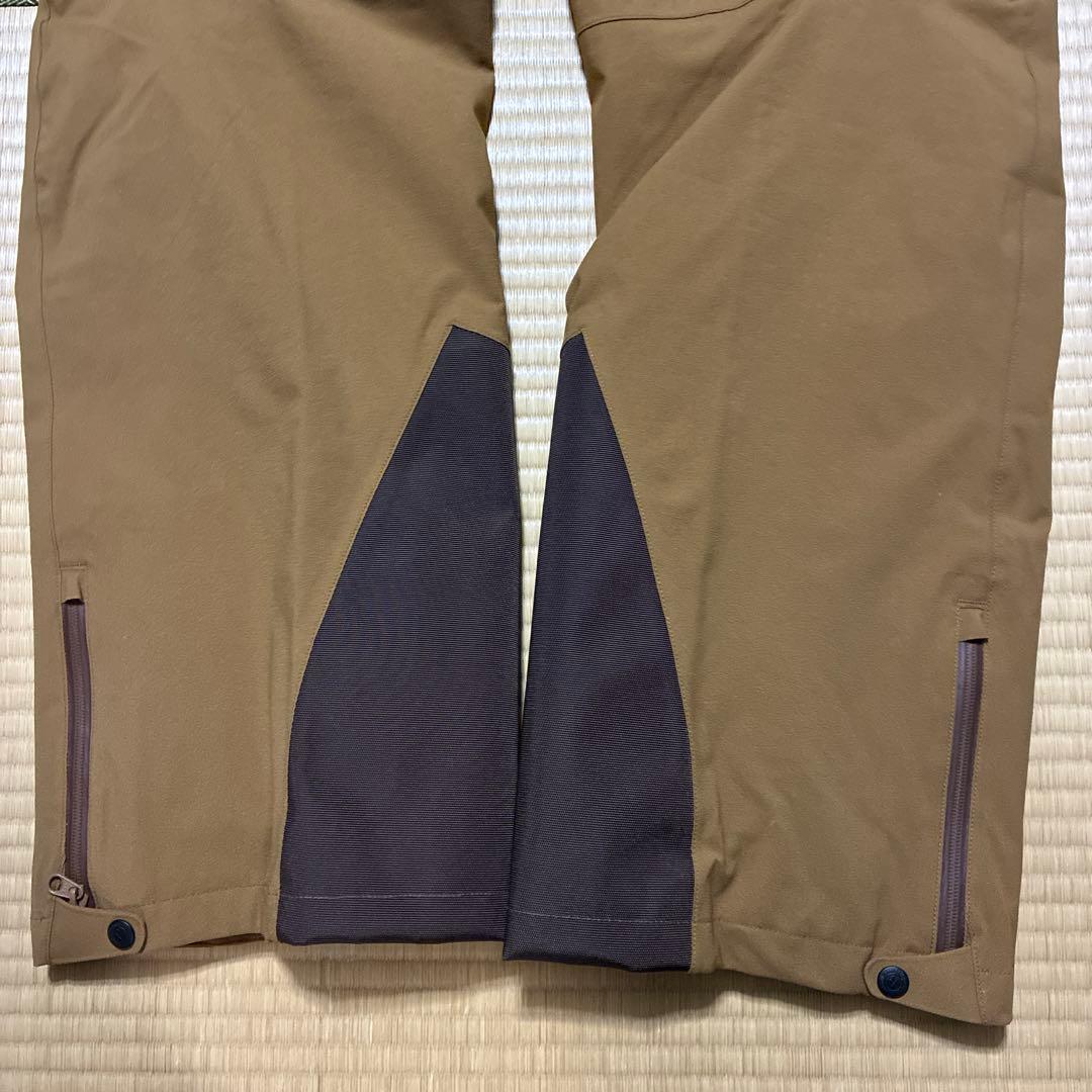 1回使用　モンベル ドライテック インシュレーテッドパンツ XL ブラウン