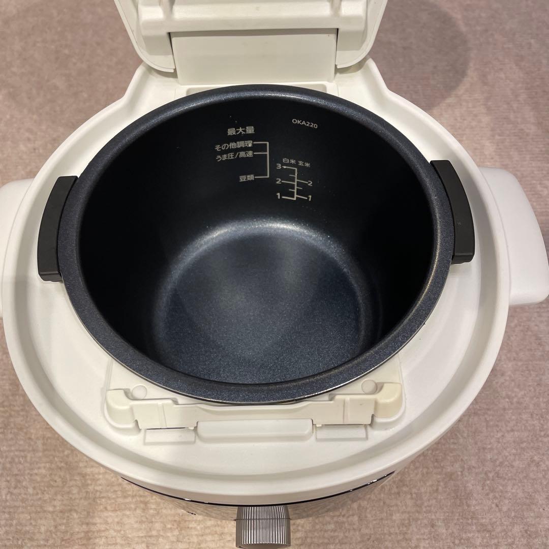 タイガークックポット 電気圧力鍋 COK-A220WM うま圧