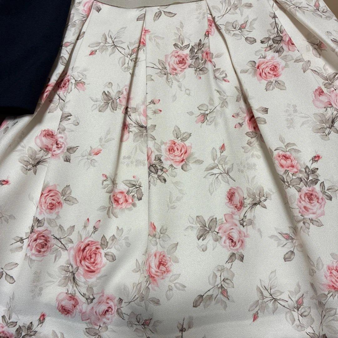 プティマイン120cmワンピースとジャケットとコサージュ