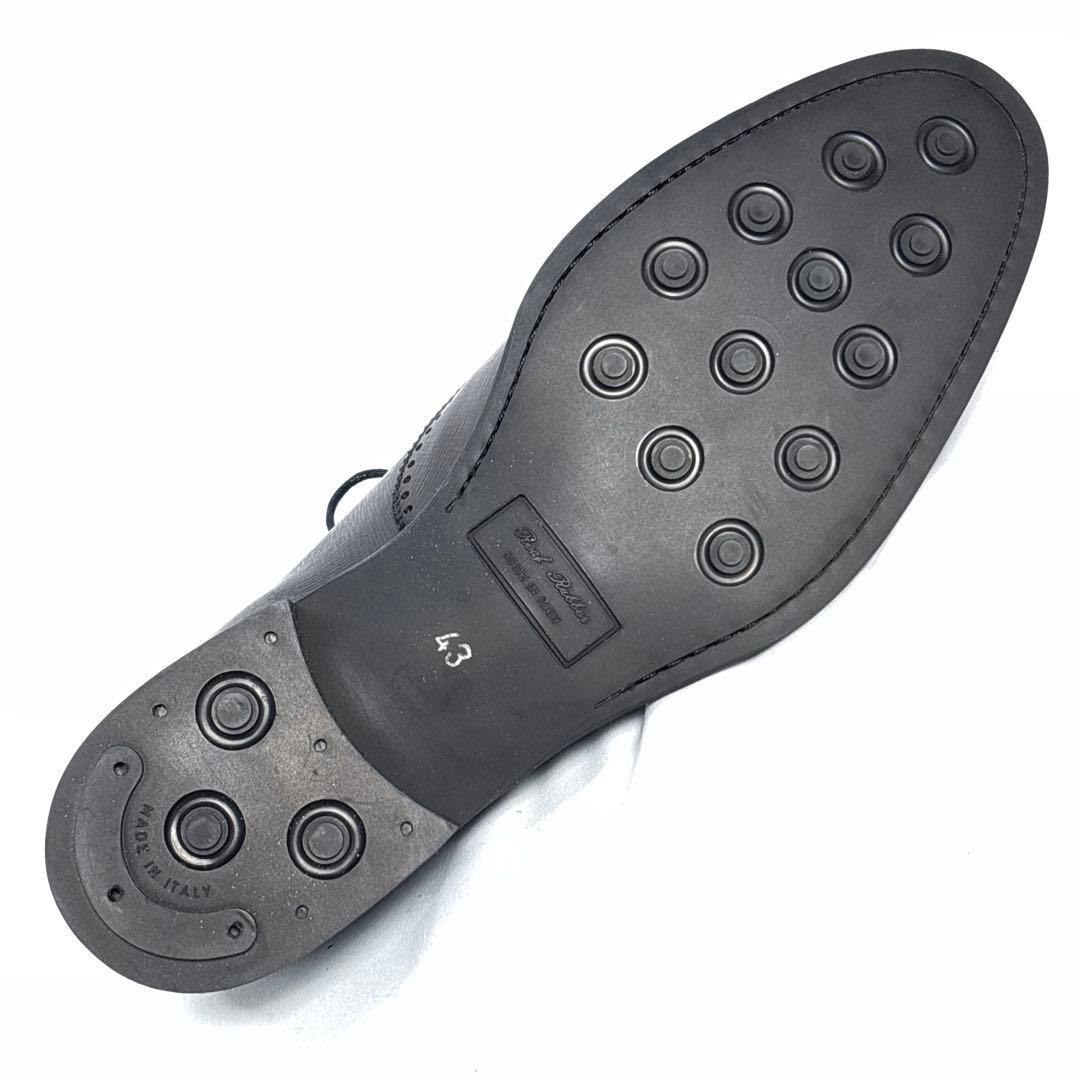 【極美品】BARNEYS NEWYORK ウィングチップ（43）革靴 型押レザー