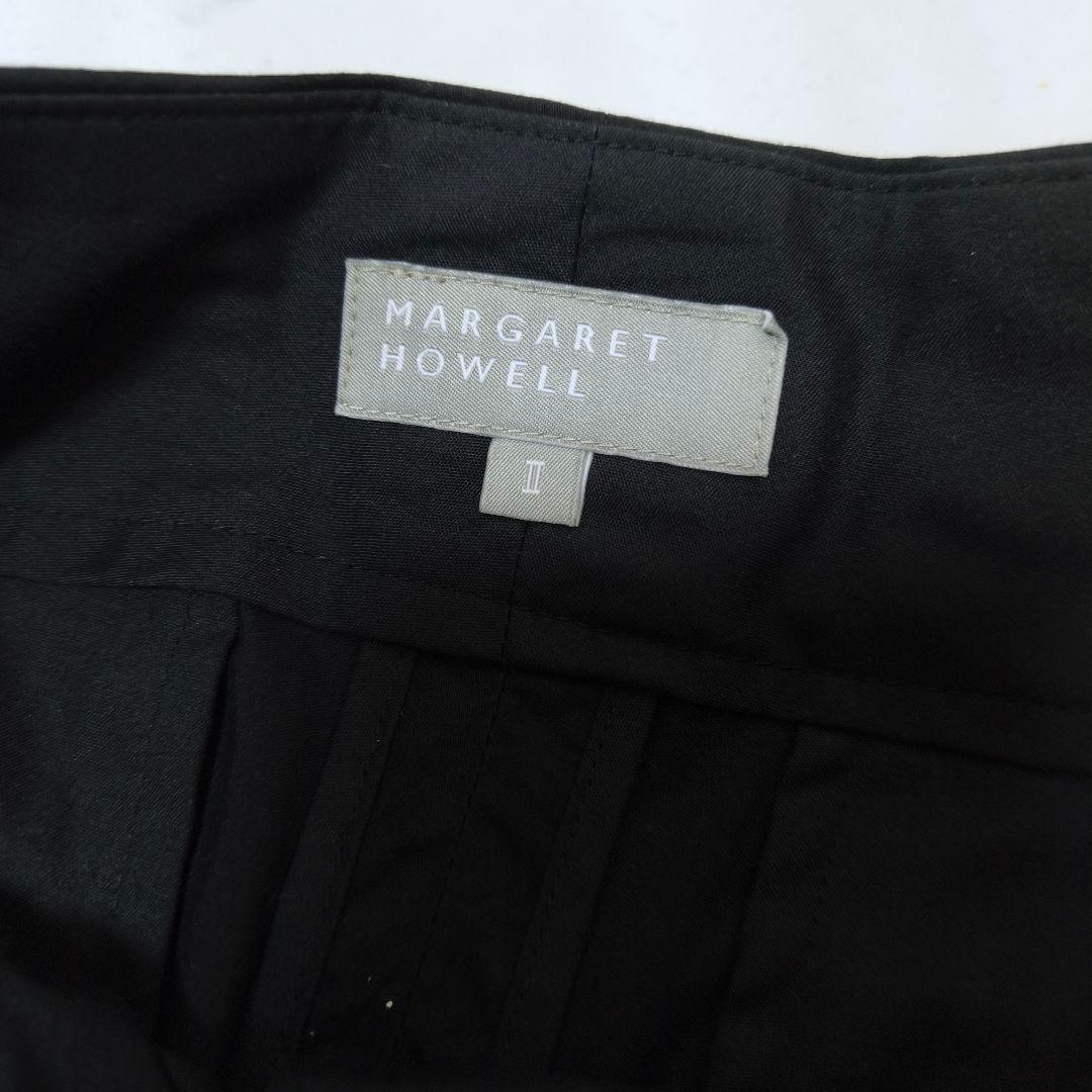美品✨マーガレットハウエル 23年 コットンシルクセットアップ ブラック M