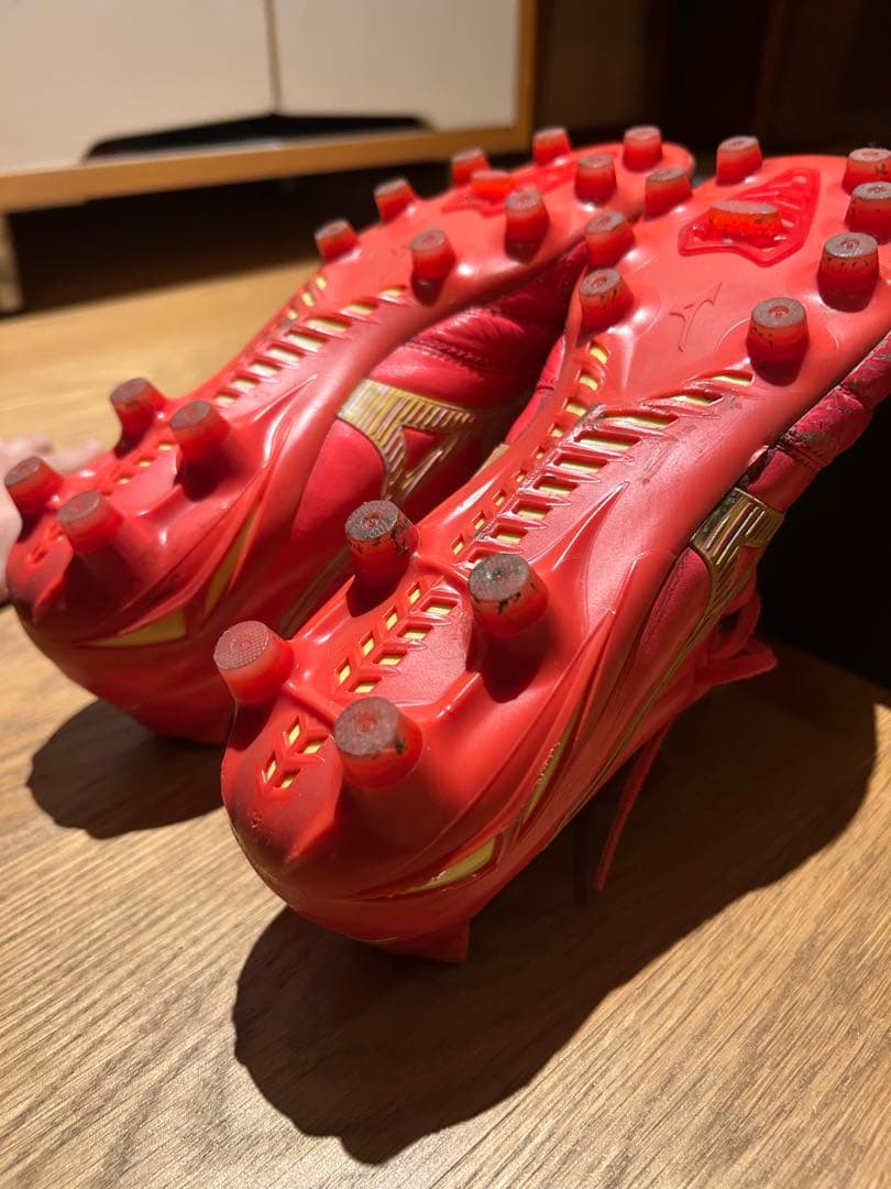 ミズノ モレリアネオ4 ジャパン25.5cm レッド