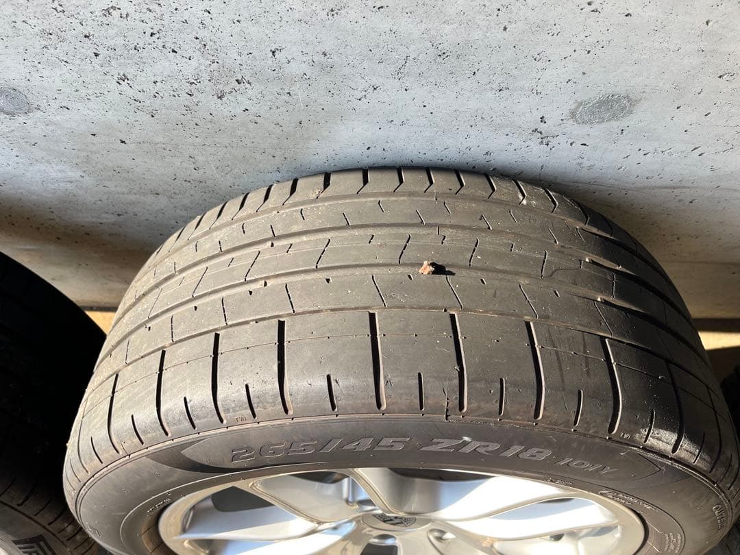 ぽめさん専用　ポルシェ　981ケイマン　18インチホイール　タイヤ