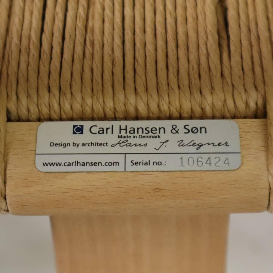 値下 訳有 正規品 カールハンセン＆サン ウェグナー CH24 Yチェア