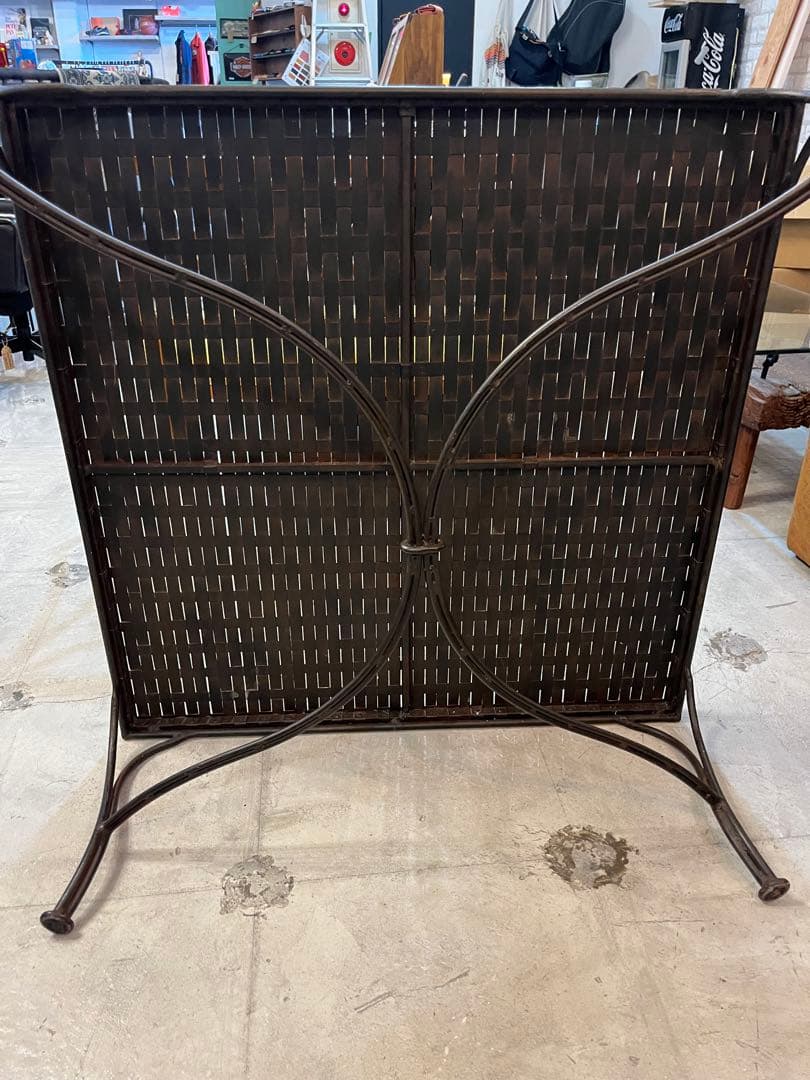 ヴィンテージ　アイアンテーブル