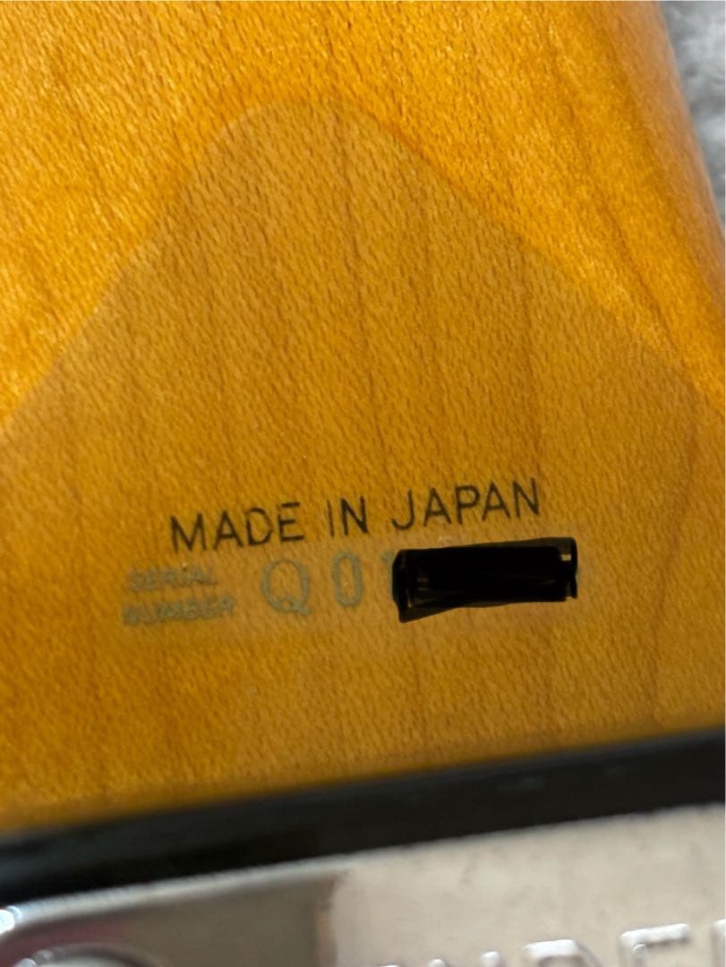 Fender Japan ST62 オーダー太ネック　Sスタンプ　フジゲン製