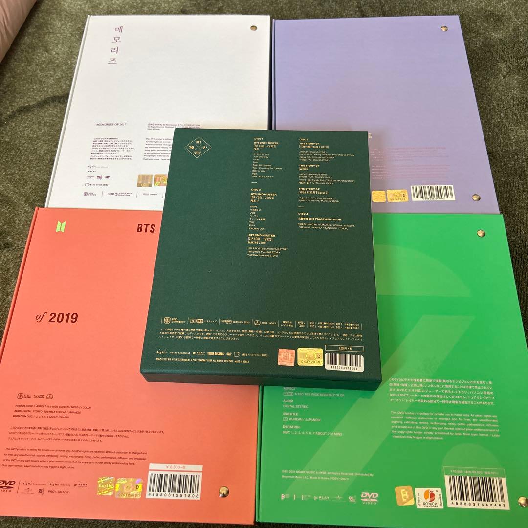 【あき】BTS MEMORIES 2016〜2020DVD