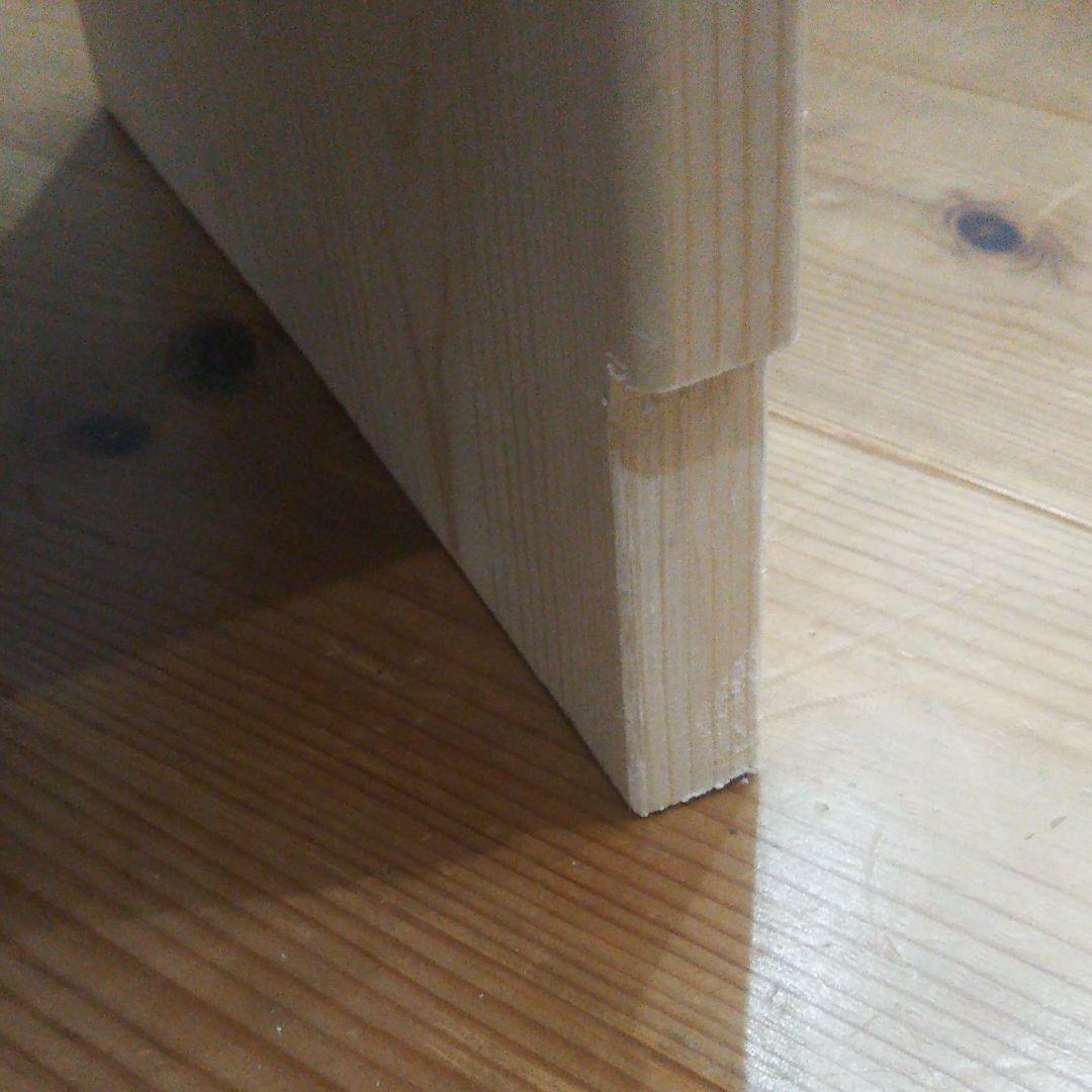 無垢の木 棚