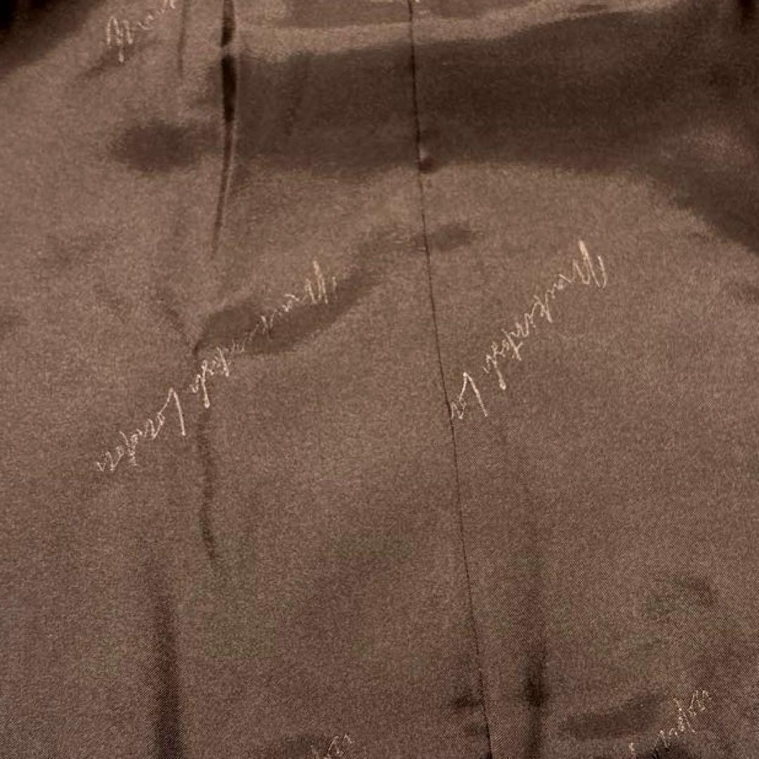 美品✨マッキントッシュロンドン バソランウールツイルジャケット チェック 茶 M