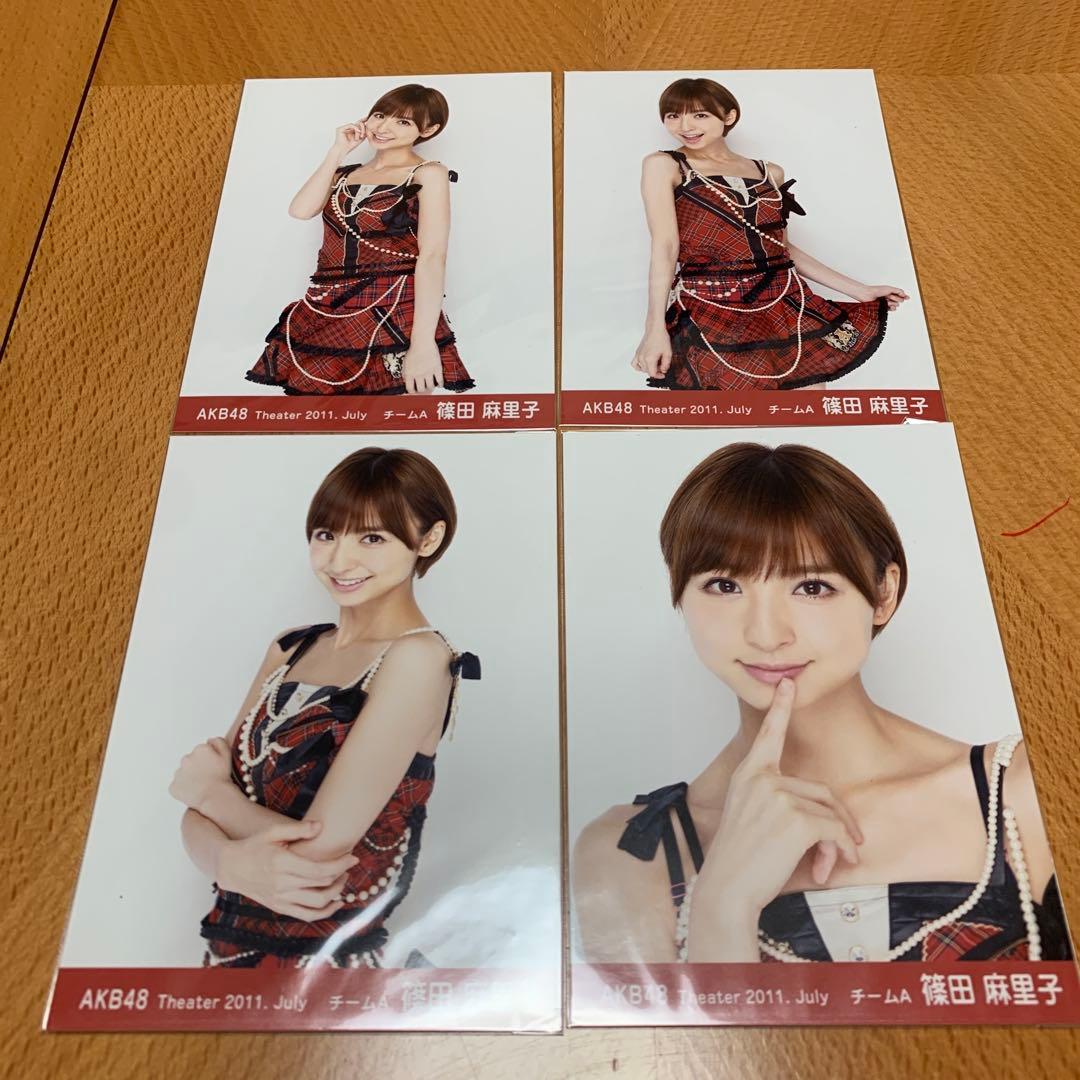 AKB48 篠田麻里子　2011 フルコンプ　劇場トレーディング生写真