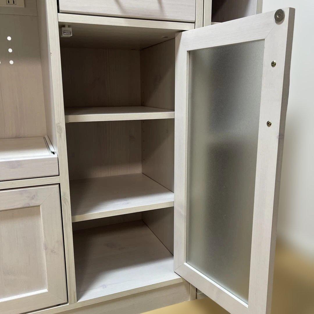 【たのメル便】佐藤産業 LUFFY キッチンカウンター レンジボード&伸縮ラック