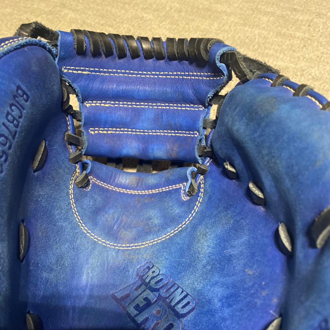 ZETT 少年野球　キャッチーミット　ロイヤルブルー