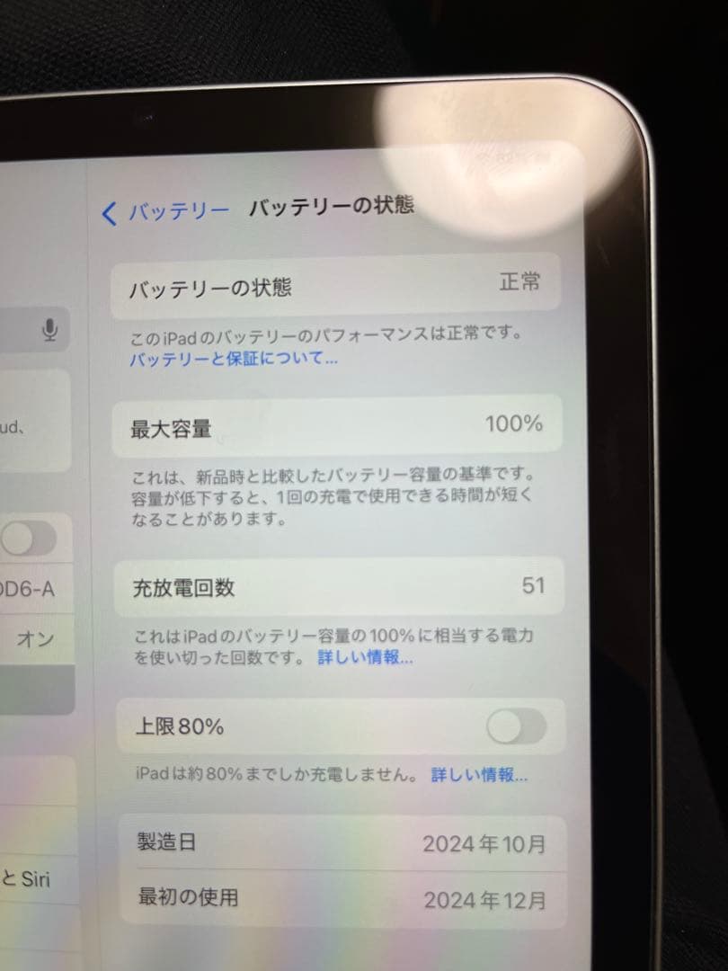 iPad mini 第7世代 256GB Wi-Fi ブルー 本体