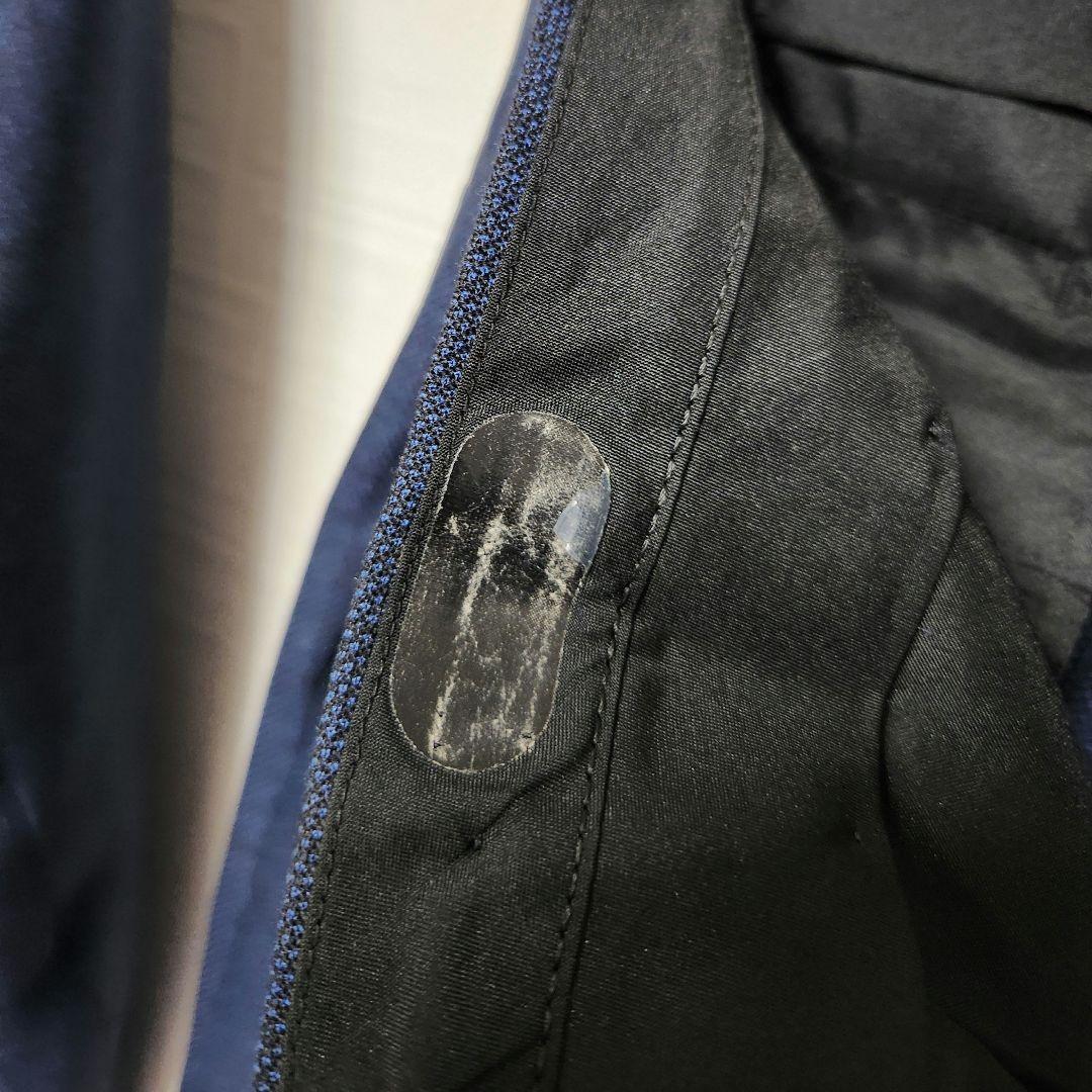 オリヒカ　メンズスーツ　スリーピース　セットアップ　濃紺ブルー　チェック