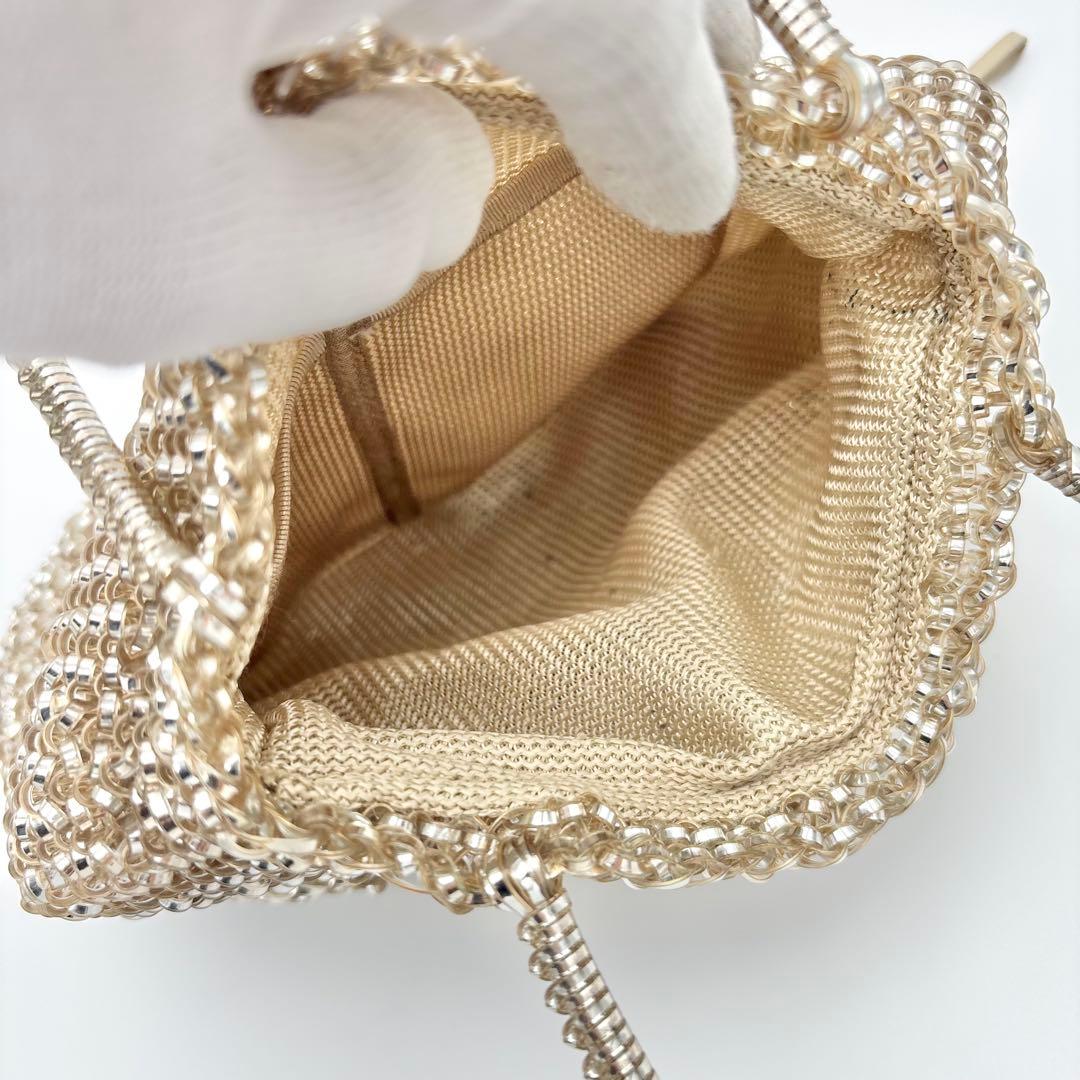 レア✨　ANTEPRIMA アンテプリマ ハンドバッグ　ワイヤーバッグ　ゴールド