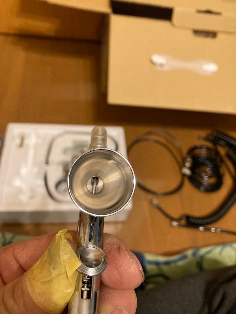 Mr. リニアコンプレッサーL7 プラチナセット　エアブラシ