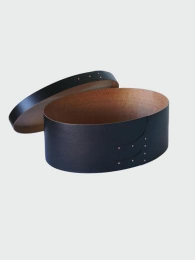 2点まとめ売り　アクシス シェーカーオーバルボックス ブラック【S,M】