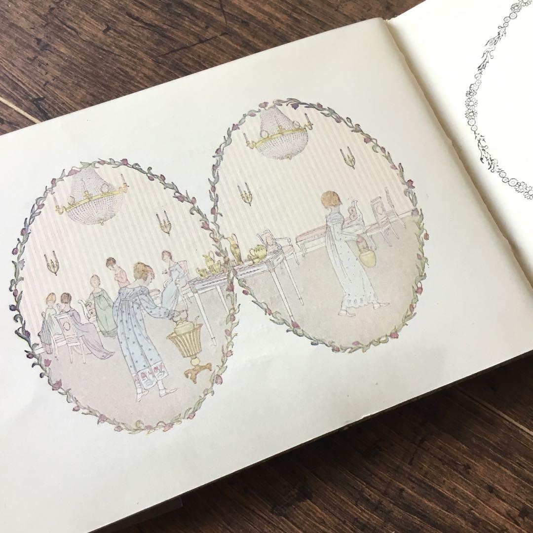 洋書　古い絵本　イギリス　2巻