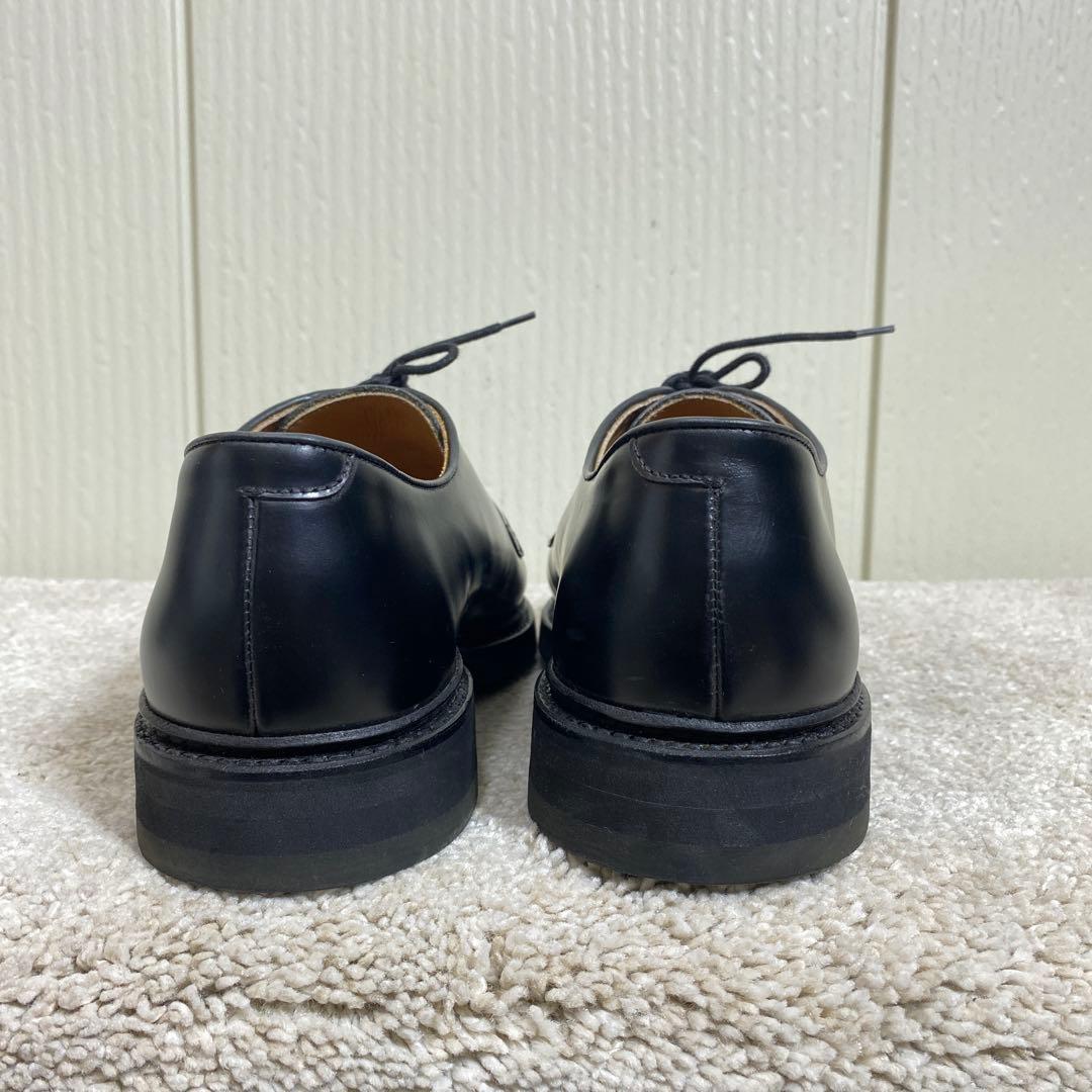 美品 Berwick 4406 プレーントゥ コーティングレザー