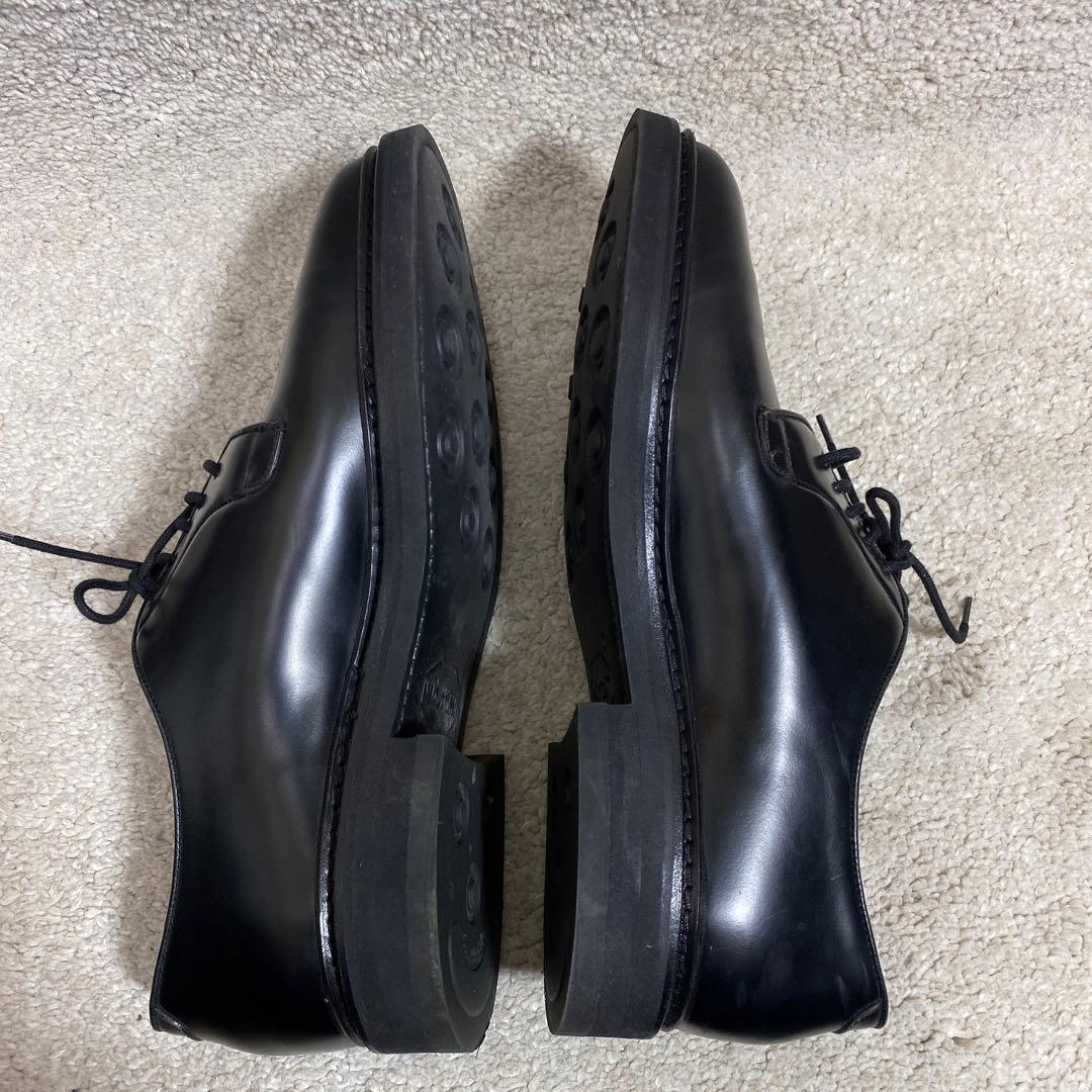 美品 Berwick 4406 プレーントゥ コーティングレザー