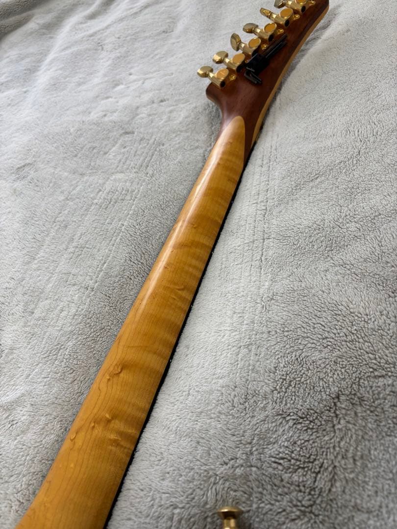 PARM BAY分厚いフレイムメイプルのギター