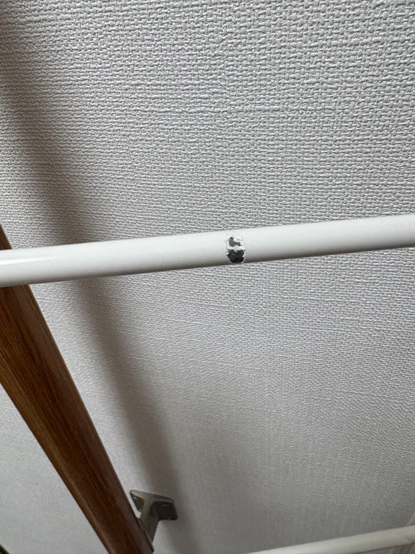 無印スチールユニットシェルフ　スチールラック　小　ライトグレー　バスケット付