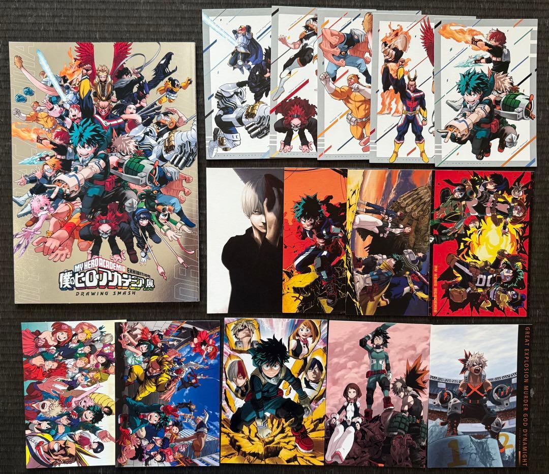 僕のヒーローアカデミア 1-42巻 全巻初版帯付き チラシ付き 関連本 特典付録