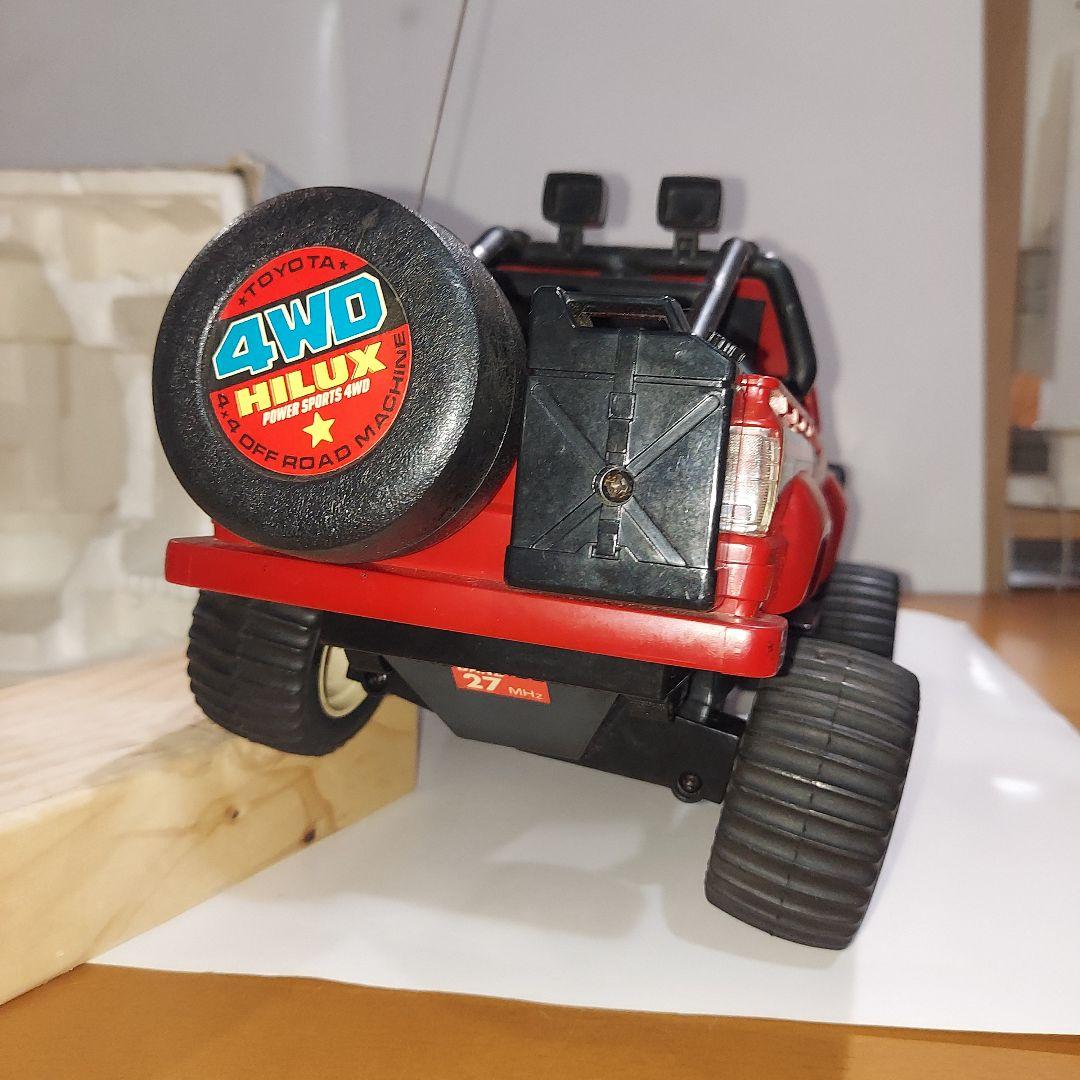 マツシロ　ザ、ウインチ　トヨタハイラックス4WDラジコン昭和レトロ
