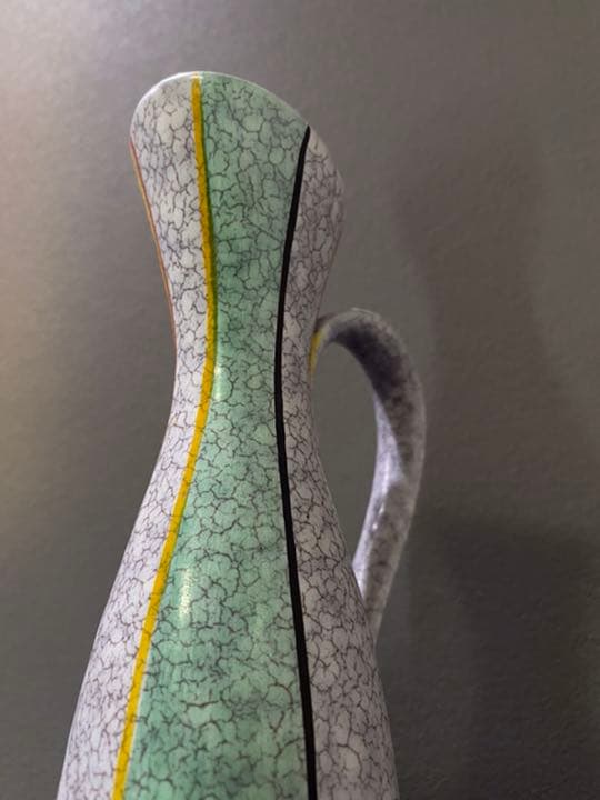 アンティーク ビンテージ 花瓶 フラワーベース デッドストック ラスタ 美品