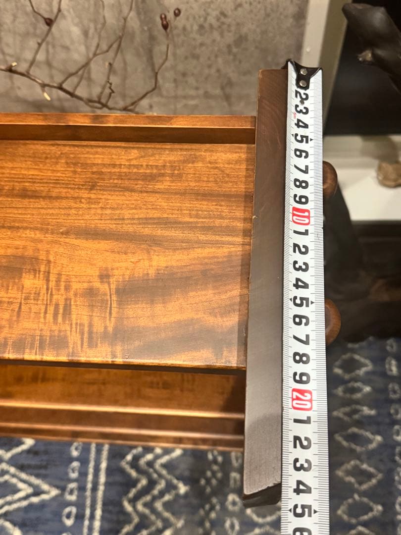 (15) 楔棚 昭和レトロ 当時物 ラック インテリア くさび式　楔式 本棚