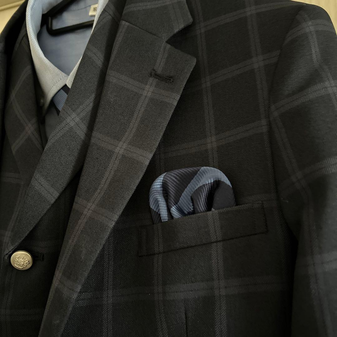 男の子 フォーマル スーツ 160 ⑥点セット