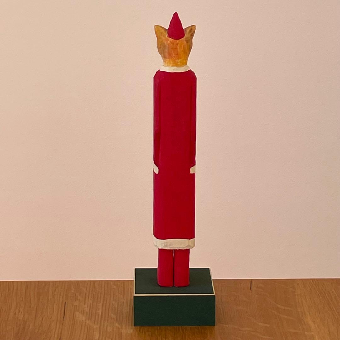 イソベサンタ アニマルサンタ ネコ 茶白