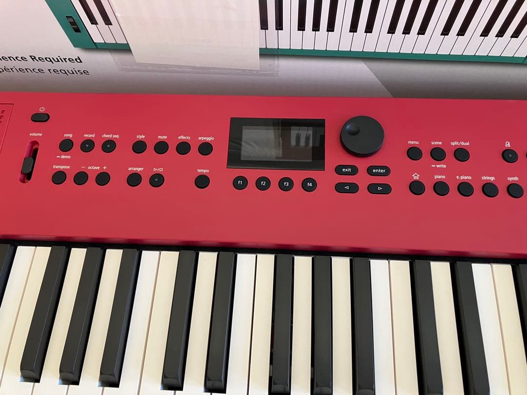 【新品同様】Roland ローランド Go Keys3 ダークレッド