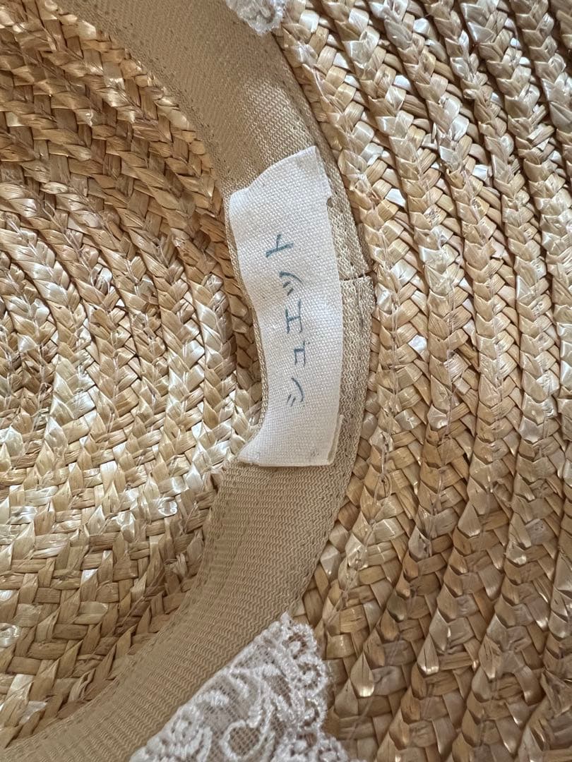 【最終価格】シュエット ハンドメイド 麦わら クラシカルロリータ