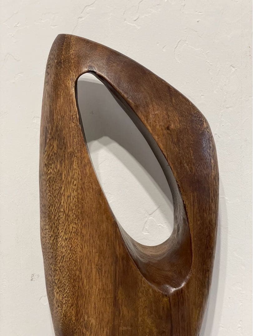 美品 BoConcept ボーコンセプト スカルプチャー オブジェ 置物 木製