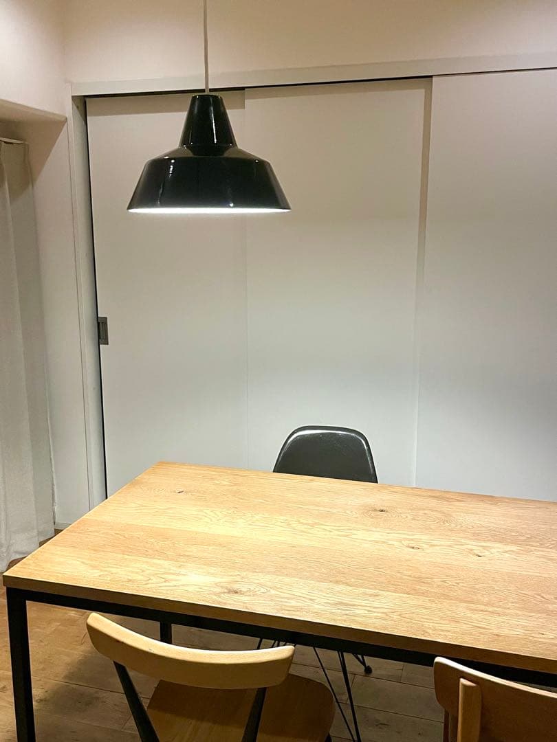 【名作】ルイスポールセン ヴィンテージ ホーロー ペンダントライト 黒 1954